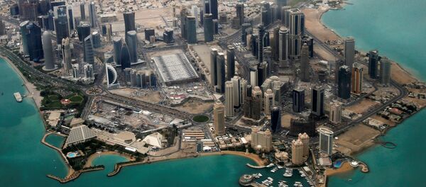 FILE PHOTO - An aerial view of Doha's diplomatic area March 21, 2013. - Sputnik International