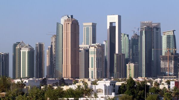 A view shows buildings in Doha, Qatar, June 9, 2017.  - Sputnik International