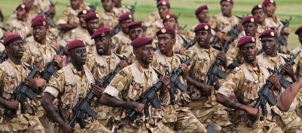 Qatari army forces take part in a military parade during the Gulf emirate's National Day celebrations in Doha. (File) - Sputnik International