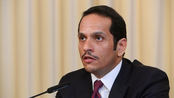 Qatari Foreign Minister Mohammed Al Thani - Sputnik International