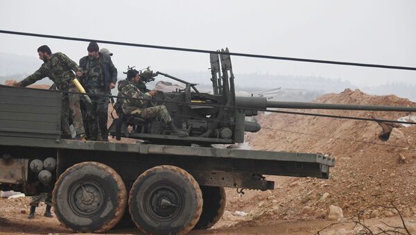 Syrian army troops (File) - Sputnik International