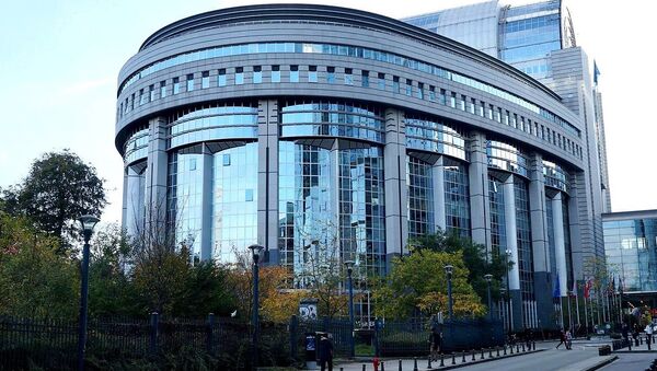 Building of the European Parliament in Brussels - Sputnik International