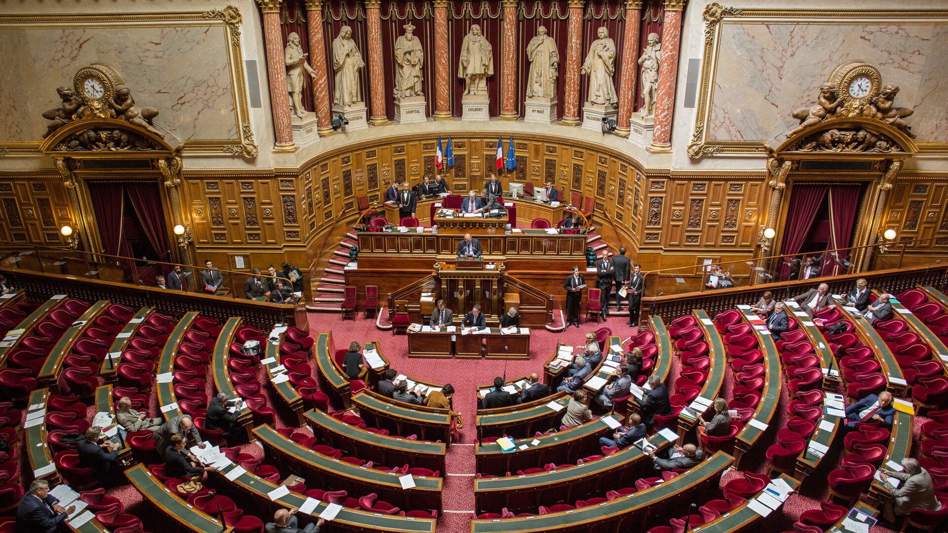 The French Senate (the upper chamber of the Parliament) - Sputnik International, 1920, 06.05.2022