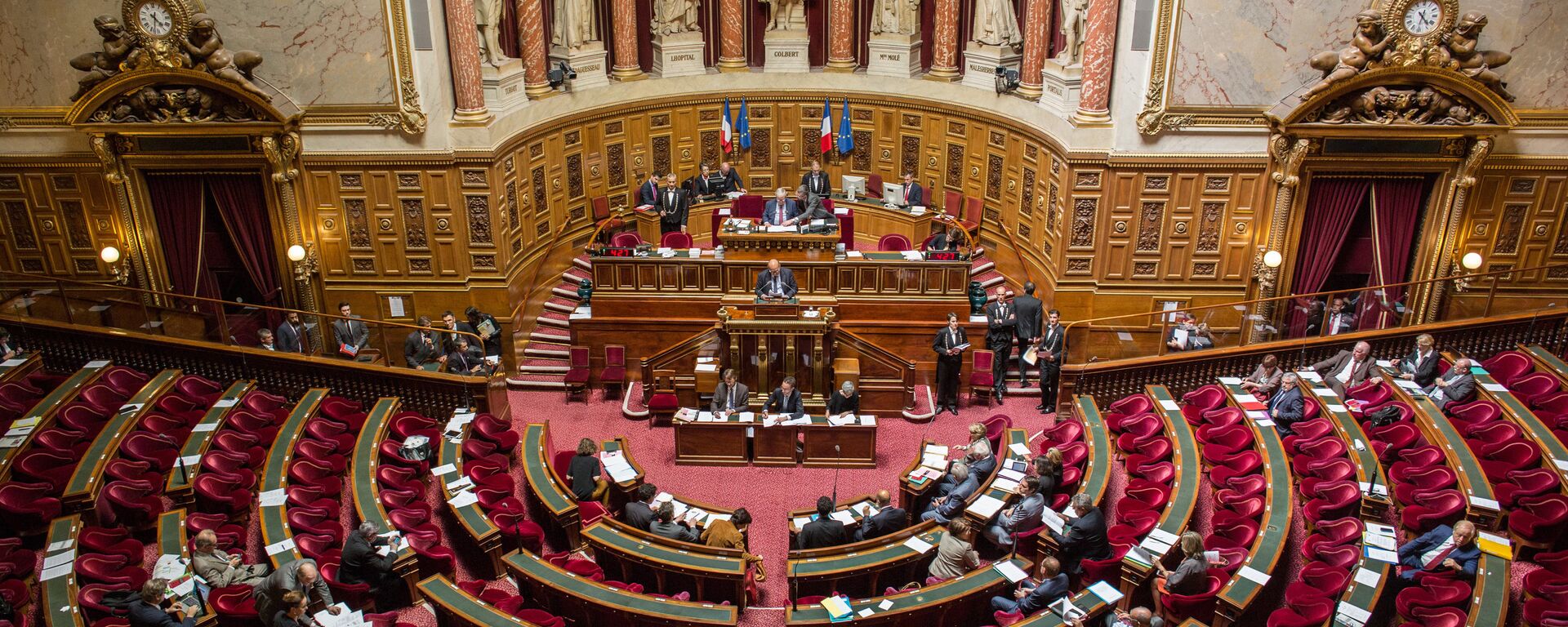 The French Senate (the upper chamber of the Parliament) - Sputnik International, 1920, 08.08.2023