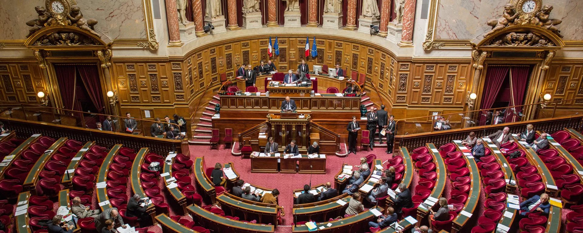 The French Senate (the upper chamber of the Parliament) - Sputnik International, 1920, 30.06.2024