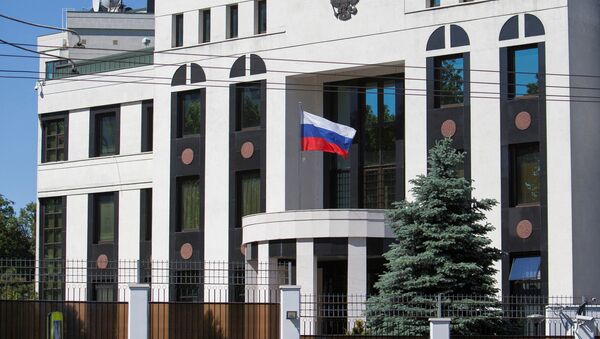 A general view shows the Embassy of Russia in Chisinau, Moldova May 30, 2017 - Sputnik International