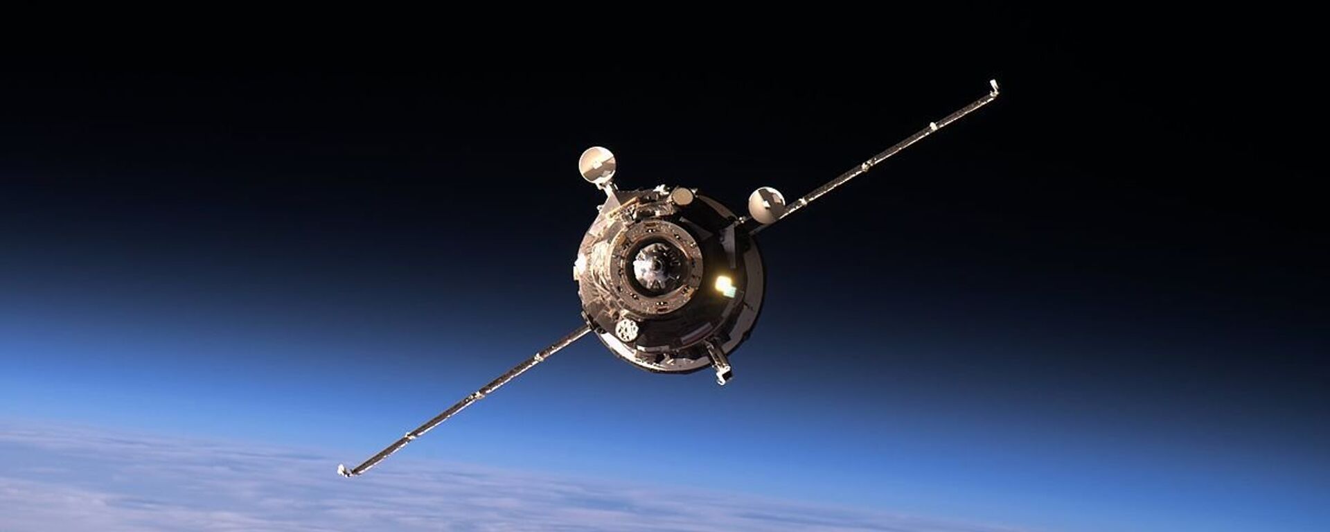 Progress MS-02 approaching the ISS - Sputnik International, 1920, 24.10.2022