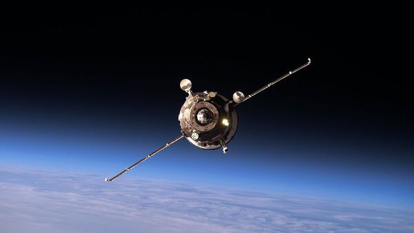 Progress MS-02 approaching the ISS - Sputnik International