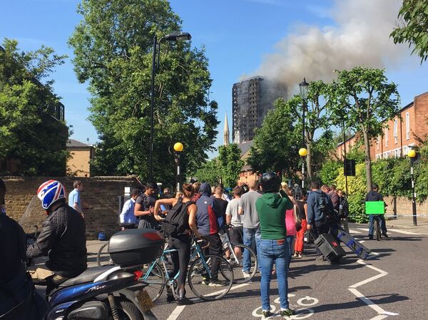 Grenfell Tower fire Grenfell Tower fire - Sputnik International