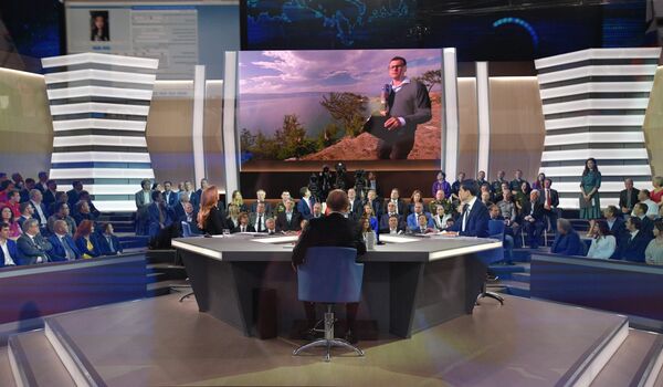 Direct Line with Vladimir Putin Direct Line with Vladimir Putin - Sputnik International