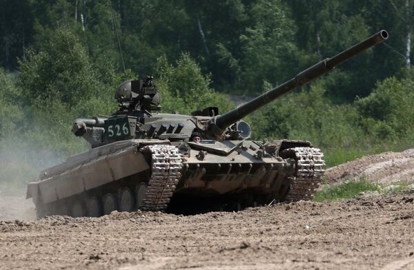 A Ukrainian T-64 A Ukrainian T-64 - Sputnik International