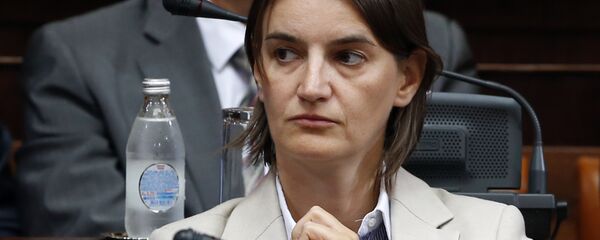 Ana Brnabic attends a parliament session in Belgrade, Serbia (File) - Sputnik International