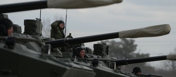 A BMD-4M airborne assault is at Alabino base. (File) A BMD-4M airborne assault is at Alabino base. (File) - Sputnik International