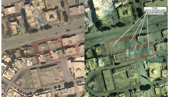 Russian airstrike in Raqqa - Sputnik International