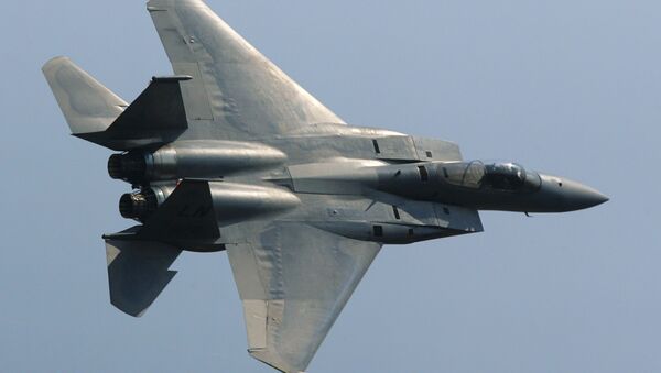 An F-15 Eagle American fighter. (File) - Sputnik International