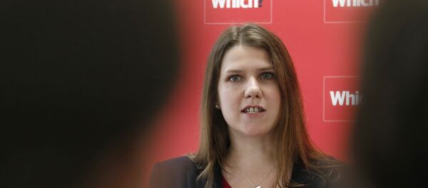 Jo Swinson during a news conference about the consumer payday loan market in London March 6, 2013.  - Sputnik International