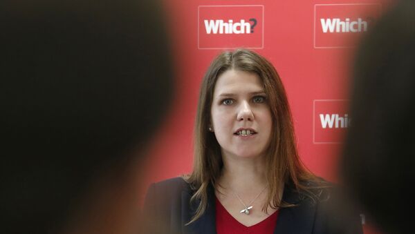Jo Swinson during a news conference about the consumer payday loan market in London March 6, 2013.  - Sputnik International