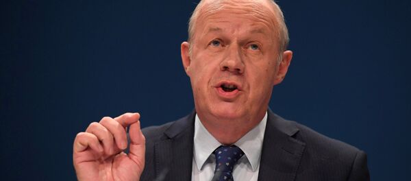 (File) Britain's Work and Pensions Secretary Damian Green delivers his keynote address at the annual Conservative Party Conference in Birmingham, Britain, October 4, 2016 (File) Britain's Work and Pensions Secretary Damian Green delivers his keynote address at the annual Conservative Party Conference in Birmingham, Britain, October 4, 2016 - Sputnik International