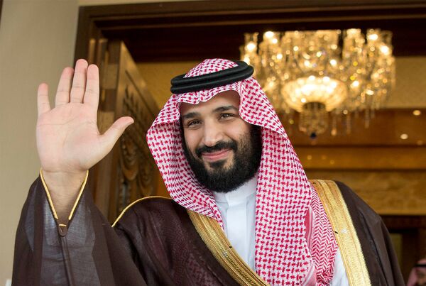 (File) Saudi Deputy Crown Prince Mohammed bin Salman waves as he meets with Philippine President Rodrigo Duterte in Riyadh, Saudi Arabia, April 11, 2017 (File) Saudi Deputy Crown Prince Mohammed bin Salman waves as he meets with Philippine President Rodrigo Duterte in Riyadh, Saudi Arabia, April 11, 2017 - Sputnik International