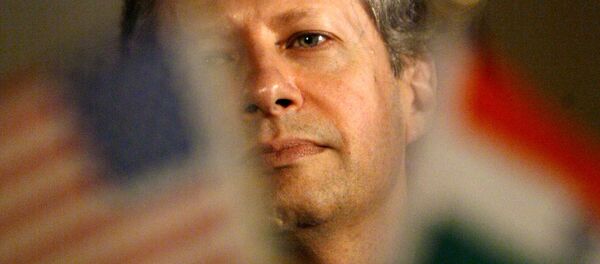 (File) U.S. Undersecretary of Commerce Kenneth Juster listens to a speaker at the India U.S. Information Security Summit in New Delhi, India, Tuesday, Oct. 12, 2004 (File) U.S. Undersecretary of Commerce Kenneth Juster listens to a speaker at the India U.S. Information Security Summit in New Delhi, India, Tuesday, Oct. 12, 2004 - Sputnik International