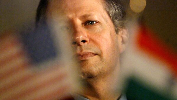 (File) U.S. Undersecretary of Commerce Kenneth Juster listens to a speaker at the India U.S. Information Security Summit in New Delhi, India, Tuesday, Oct. 12, 2004 - Sputnik International