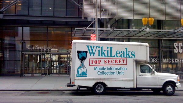 Wikileaks Truck - Sputnik International