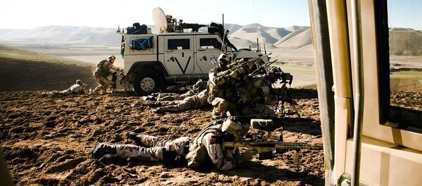 Norwegian soldiers from Telemark Battalion engage enemies from a long distance Norwegian soldiers from Telemark Battalion engage enemies from a long distance - Sputnik International