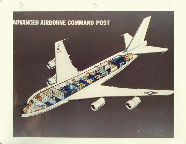 National Emergency Airborne Command Post internal configuration, April 1976 - Sputnik International