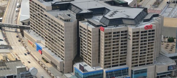 Aerial view of the CNN Center. Aerial view of the CNN Center. - Sputnik International