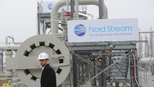 Prior to the grand opening ceremony of the Nord Stream gas pipeline in the German town of Lubmin. - Sputnik International