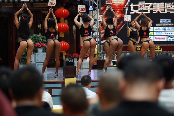 Women's Beautiful Buttock: China Holds Own Version of Miss BumBum Contest - Sputnik International