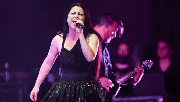 American rock band Evanescence's vocalist Amy Lee performs at a concert in the Stadium-live Club, Moscow - Sputnik International