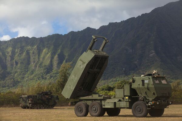 US High Mobility Artillery Rocket System (HIMARS) US High Mobility Artillery Rocket System (HIMARS) - Sputnik International