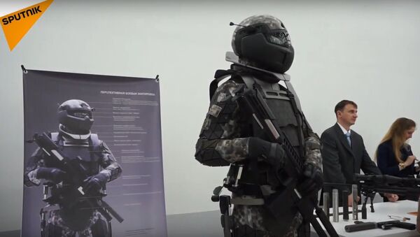 The Next-Generation Combat Suit Unveiled In Moscow - Sputnik International