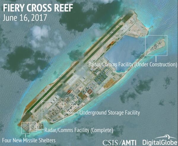 Fiery Cross Reef Fiery Cross Reef - Sputnik International