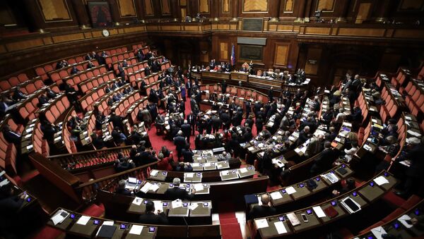 A view of the Italian Senate, in Rome (File) - Sputnik International