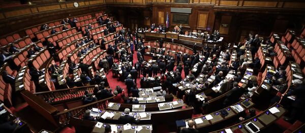 A view of the Italian Senate, in Rome (File) A view of the Italian Senate, in Rome (File) - Sputnik International