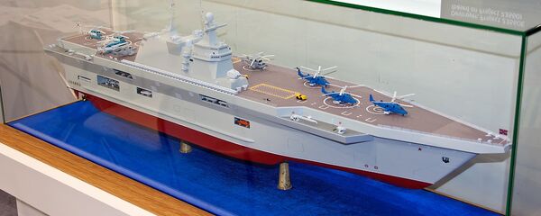 Model of Priboi amphibious assault ship Model of Priboi amphibious assault ship - Sputnik International