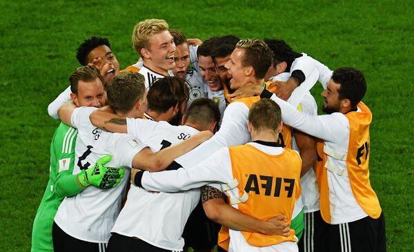 The German national football team won on Sunday the 2017 FIFA Confederations Cup. - Sputnik International