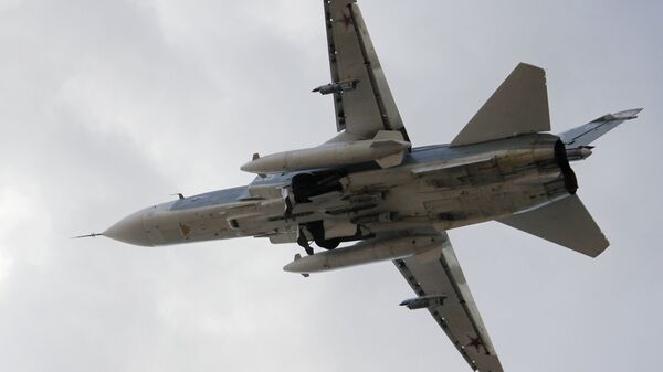Russian aircraft at Latakia airport - Sputnik International