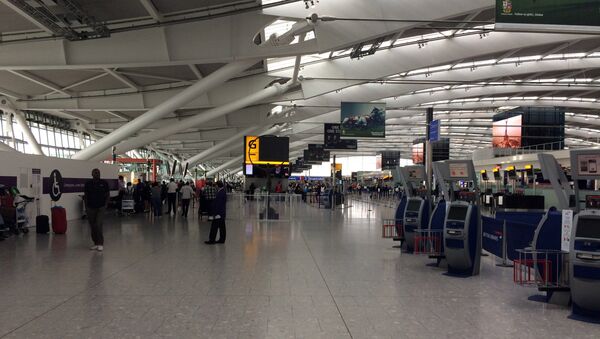Heathrow airport terminal. (File) - Sputnik International