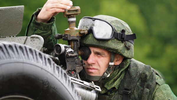 Serviceman of the Russian Airborne Forces - Sputnik International