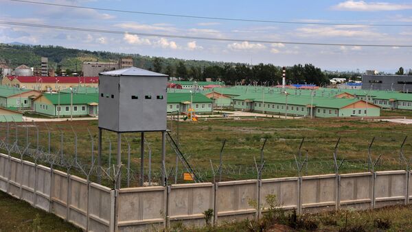 The compound of the Russian military base in Tskhinvali, South Ossetia - Sputnik International