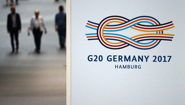 Preparations for G20 summit in Hamburg - Sputnik International