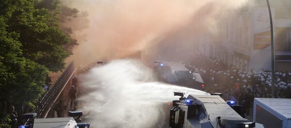 G20 Protest in Germany - Sputnik International