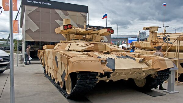 The Russian tank support fighting vehicle (BMPT) Terminator - Sputnik International
