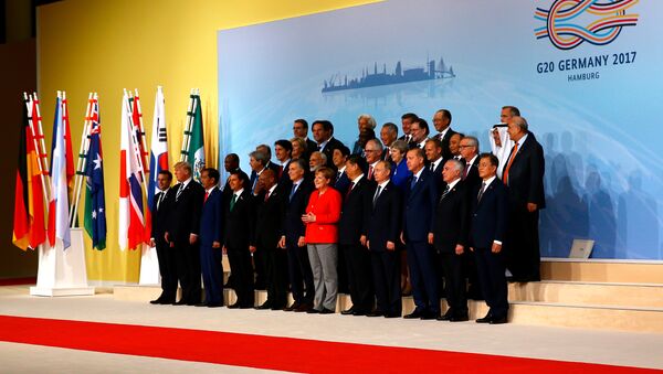 G20 leaders summit in Hamburg - Sputnik International