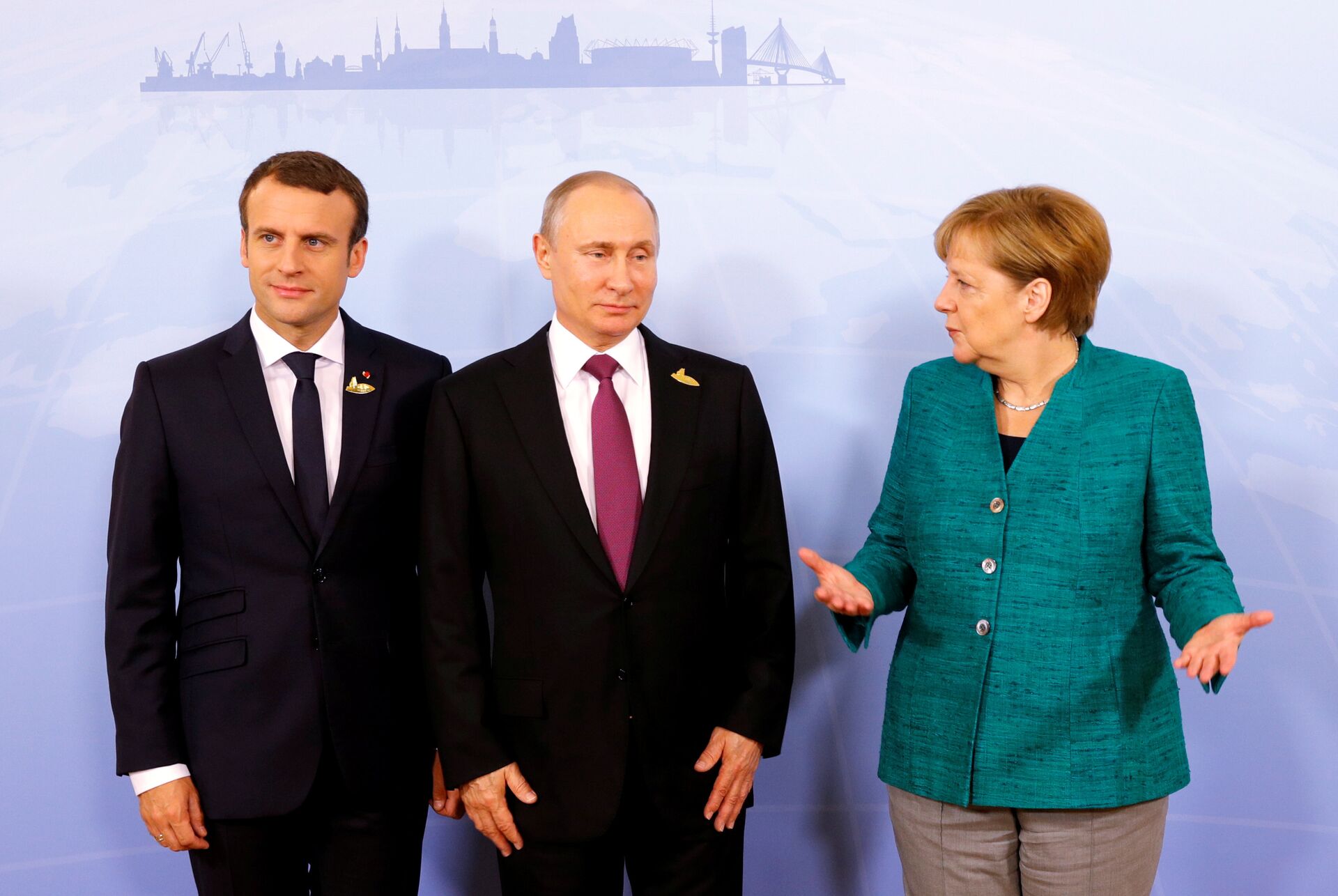Signal From Merkel, Macron to Putin May Open Door to Reinvigorating EU-Russia Cooperation, Prof Says - Sputnik International, 1920, 25.06.2021