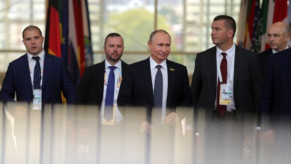 President Vladimir Putin attends G20 summit in Hamburg - Sputnik International