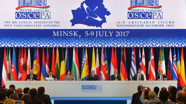 OSCE Parliamentary Assembly session - Sputnik International
